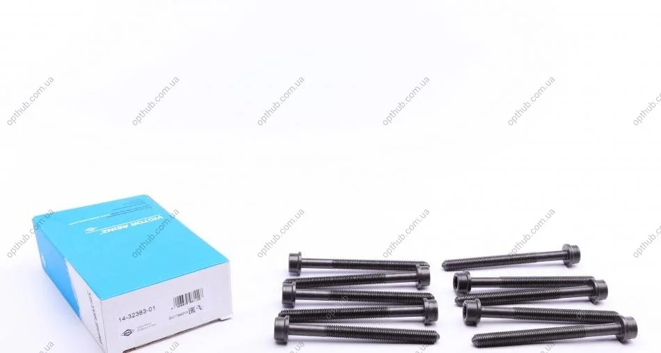 Комплект болтів з головкою системи TORX з чорного металу БОЛТЫ Г/Б (SET) VAG VICTOR REINZ 14-32383-01 (фото 1)