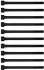 Комплект болтів з шестигранною головкою з чорного металу CYLINDER HEAD BOLT SET NISSAN -ua VICTOR REINZ 14-55008-01 (фото 1)