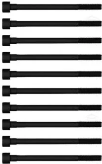 Комплект болтів з шестигранною головкою з чорного металу CYLINDER HEAD BOLT SET NISSAN -ua VICTOR REINZ 14-55008-01