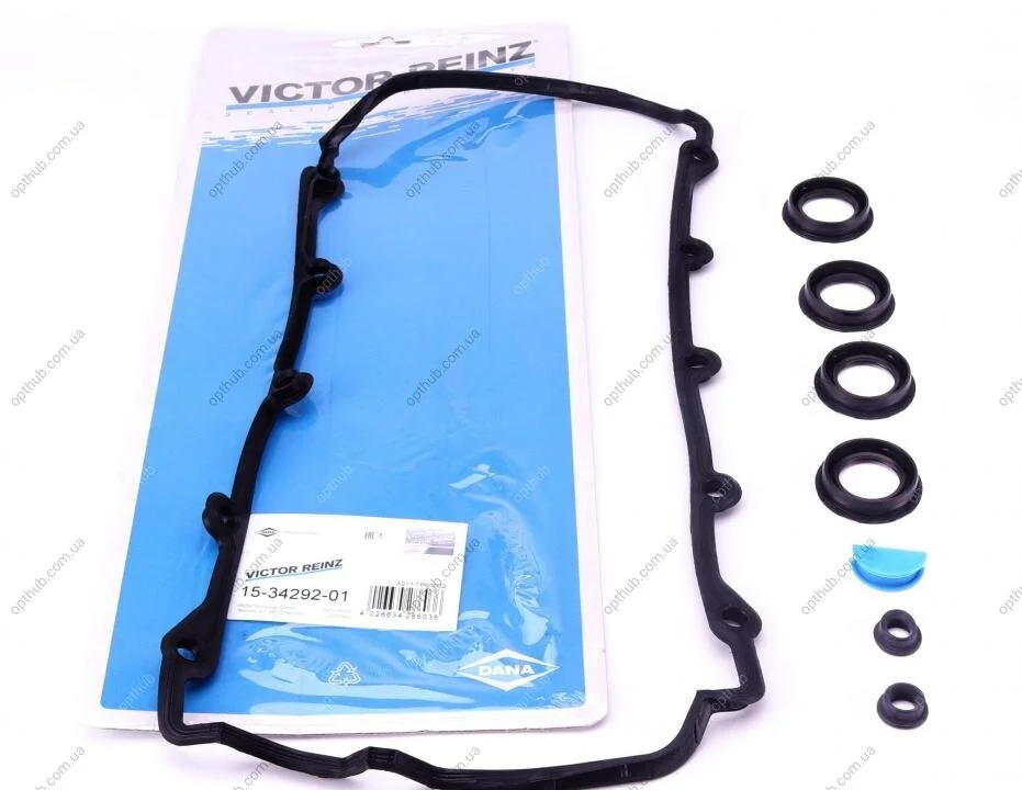 Комплект прокладок з різних матеріалів КЛ. КР. AUDI 3.7/4.2 99- (4CYL) AKC/AQG/BFL/AXQ -ua VICTOR REINZ 15-34292-01 (фото 1)