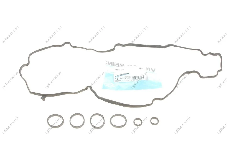 Комплект прокладок резиновых КЛАП.КР. (SET) BMW/PSA 1.6VTI MINI/C4/308 EP3/EP6/N12B14A/N12B16A 06- VICTOR REINZ 15-37633-01 (фото 1)