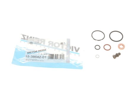 Комплект прокладок з різних матеріалів VW КОМПЛЕКТ ПРОКЛАДОК, ФОРСУНКА VICTOR REINZ 15-38642-01