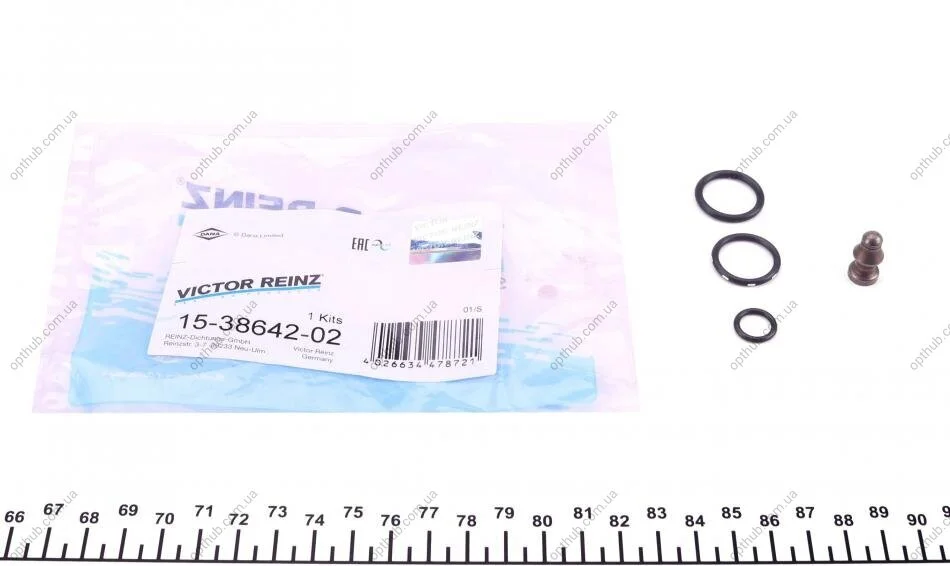 Комплект прокладок з різних матеріалів VAG РМК ФОРСУНКИ БЕЗ ВИНТА -ua VICTOR REINZ 15-38642-02 (фото 1)