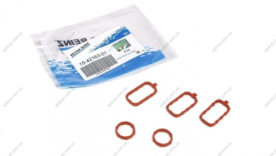 Комплект прокладок гумових КЛАП. КР. (SET) SET REN 2.3DCI M9T 670/672/676/678/680/686/690 10- -ua VICTOR REINZ 15-42163-01 (фото 1)