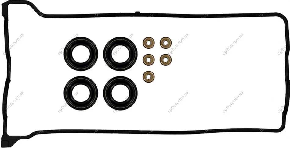 Комплект прокладок з різних матеріалів КЛАП. КР (SET) TOYOTA1.3/1.4 4E-FE/5E-FE 92-00 -ua VICTOR REINZ 15-52791-01 (фото 1)