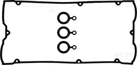 Комплект прокладок резиновых КЛАП.КР. (SET) MITSUBISHI 3.0/3.5 V6 24V DOHC 6G72/6G74DN (3CYL) VICTOR REINZ 15-53399-01