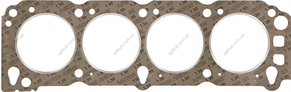 Прокладка головки блока арамідна Г/Б FORD 1.6 OHC 83- 1.3MM -ua VICTOR REINZ 61-22540-30 (фото 1)