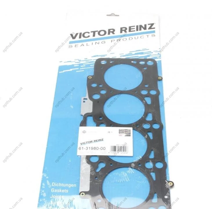 Прокладка головки блоку металева Г/Б AUDI/VW 1.9SDI/TDI AHF/AGR 1! 1.47MM VICTOR REINZ 61-31980-00 (фото 1)