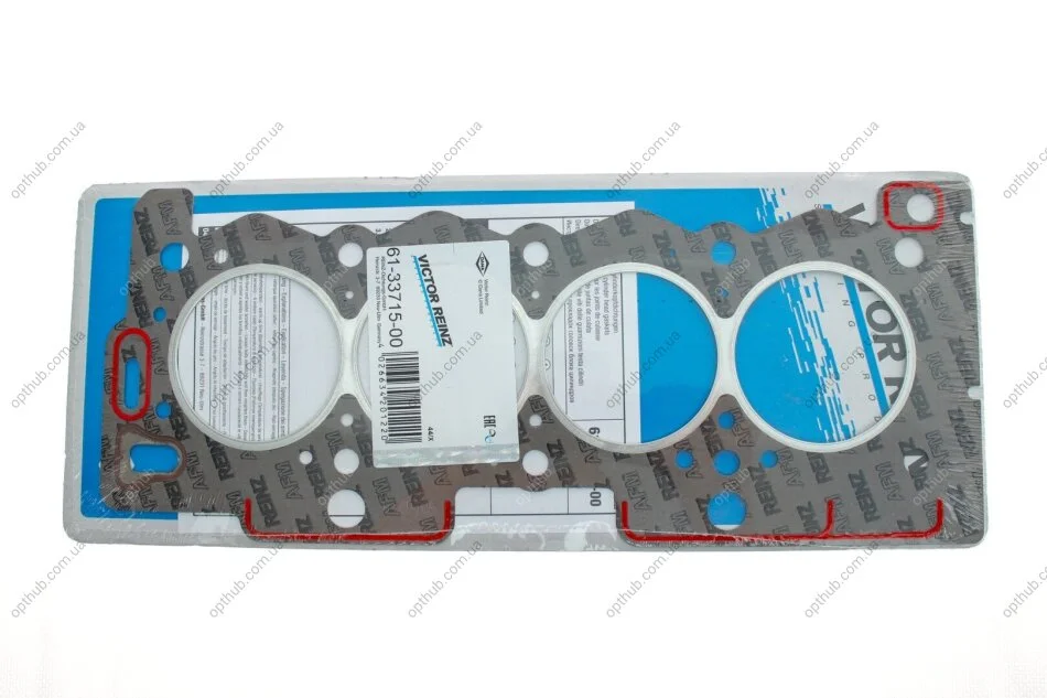 Прокладка головки блока арамідна Г/Б PSA TU1/TU3 1.3 MM VICTOR REINZ 61-33715-00 (фото 1)