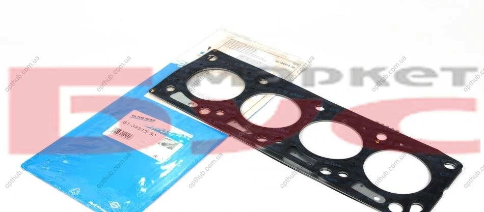 Прокладка ГБЦ Ford Connect 1.8DI/TDCI 02-, Ø83,50mm, 1.35mm, (5 міток) REINZ UA63 VICTOR REINZ 61-34315-30 (фото 1)