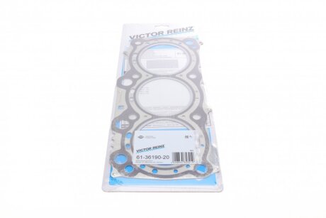 Прокладка головки блоку металева Г/Б OPEL, SAAB D308L 3! LEFT VICTOR REINZ 61-36190-20