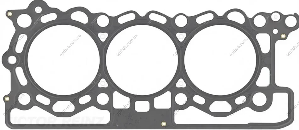Прокладка головки блоку металева Г/Б PSA C4/407 3.0HDI DT20C 4! 1.27MM (2) 09- VICTOR REINZ 61-36610-20 (фото 1)