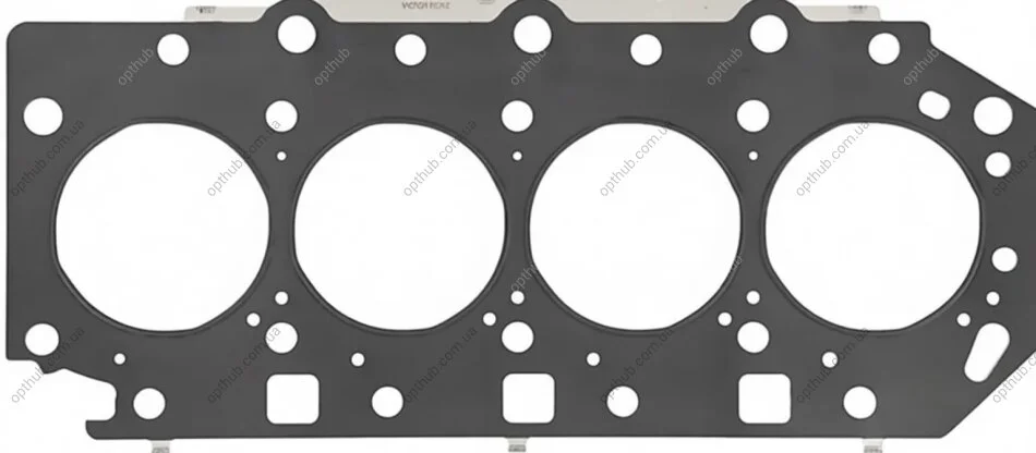 Прокладка головки блока металева Г/Б KIA SORENTO 2.5 CRDI D4CB 0! 0.78MM 02-06 VICTOR REINZ 61-53415-00 (фото 1)