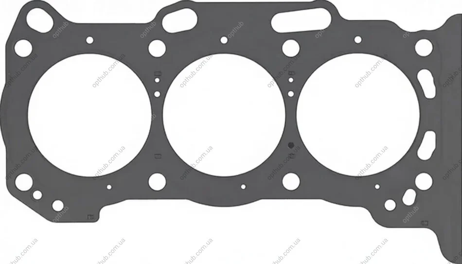 Прокладка головки блоку металева Г/Б TOYOTA 3.5 2GR-FE/2GR-FSE/2GR-FXE RIGHT 06- VICTOR REINZ 61-54250-00 (фото 1)