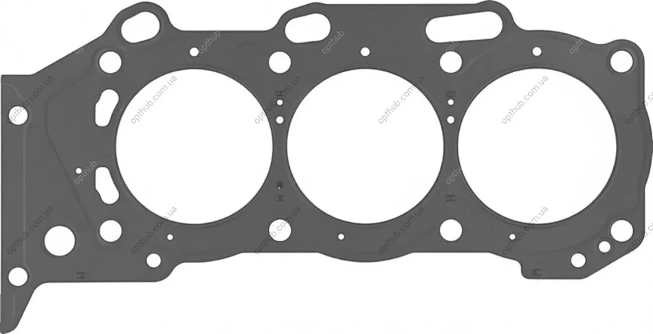 Прокладка головки блоку металева Г/Б TOYOTA 3.5 2GR-FE/2GR-FSE/2GR-FXE LEFT 06- VICTOR REINZ 61-54255-00 (фото 1)