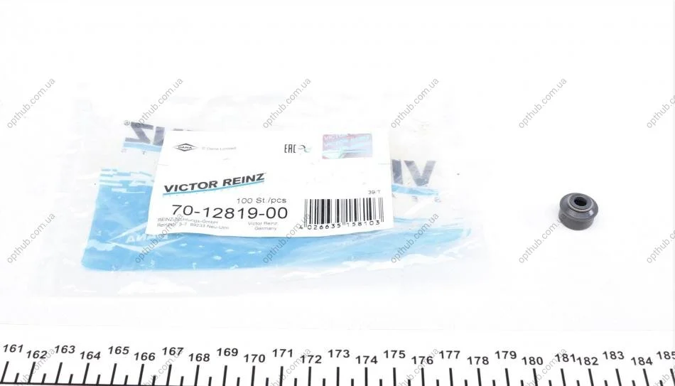 Ущільнююче кільце, стержень клапана REINZ VICTOR REINZ 70-12819-00 (фото 1)