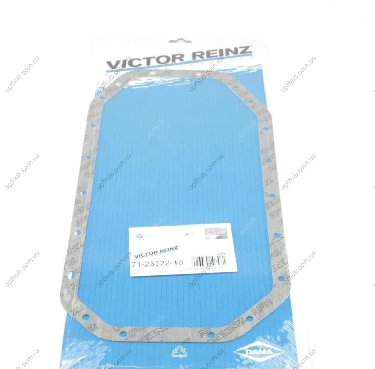 Прокладка піддону картера арамідна OIL PAN VW 1.0/1.1/1.3/1.6 ABU VICTOR REINZ 71-23522-10 (фото 1)