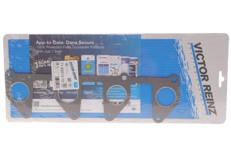 Прокладка колектора двигуна металева КОЛЛ. EX DAEWOO/OPEL C18LE/C20LE/16N/16SH/18E/18N VICTOR REINZ 71-25513-10