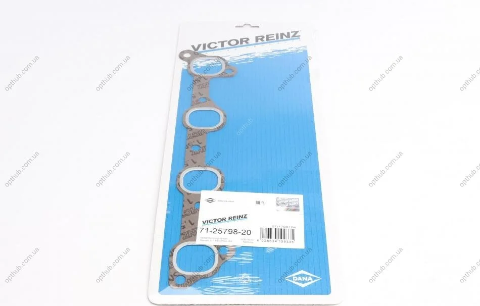 Прокладка колектора випускного Opel Astra/Vectra -00 REINZ (opt-om) VICTOR REINZ 71-25798-20 (фото 1)