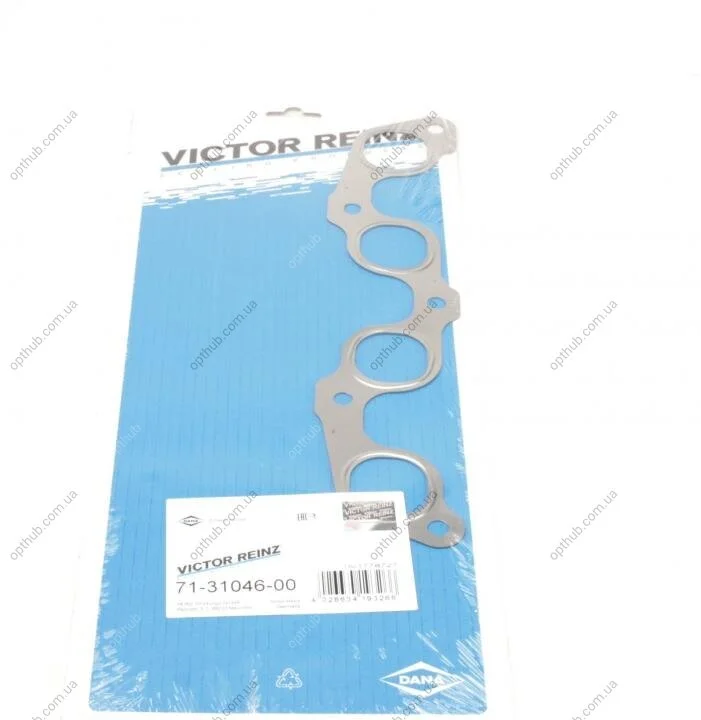 Прокладка колектора двигуна металева КОЛЛ.EX VW 1.0/1.4/1.6 AER/AEX VICTOR REINZ 71-31046-00 (фото 1)