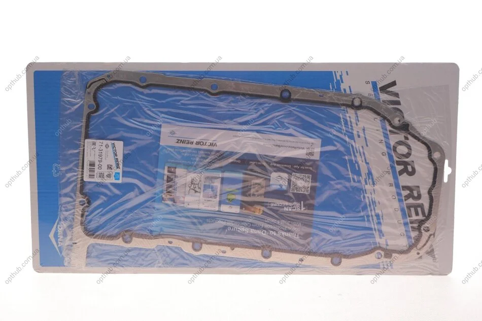 Прокладка піддону картера металева OIL PAN OPEL X18XE/X20XER ВЕРХНЯЯ VICTOR REINZ 71-31979-00 (фото 1)