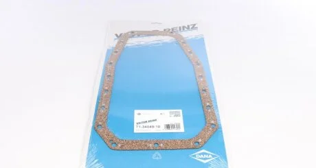 Прокладка поддона картера пробковая OIL PAN IVECO 2.5D/TD/2.8TD 8140.21/8140.27/8140.23/8140.43 VICTOR REINZ 71-34049-10