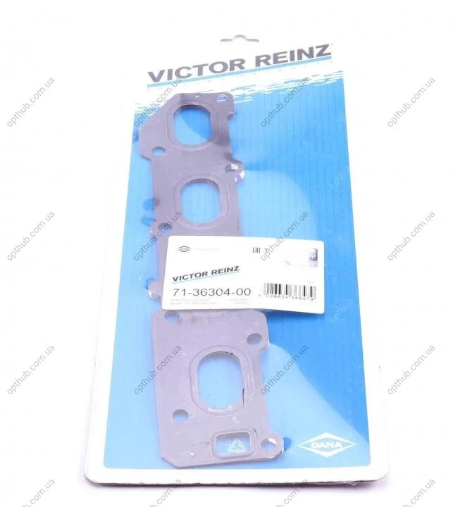 Прокладка колектора випускного Opel Combo/Astra G/H/J 1.4 04- REINZ UA63 VICTOR REINZ 71-36304-00 (фото 1)