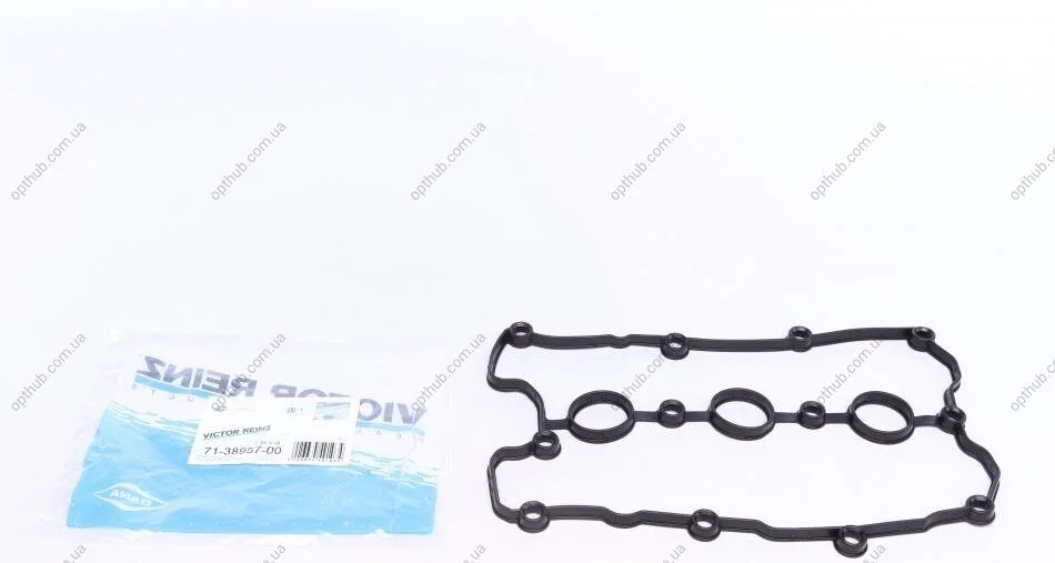 Прокладка клапанної кришки гумова КЛАП. КР. AUDI BDX/CAJA/CAKA/CALA/CCAA/CTWA (CYL 1-3) -ua VICTOR REINZ 71-38957-00 (фото 1)