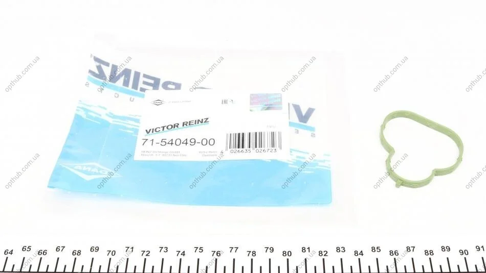 Прокладка колектора двигуна гумова КОЛЛ. IN MAZDA 3 1.6 FYJA/LF 03/05- B6ZE Z6 (4) -ua VICTOR REINZ 71-54049-00 (фото 1)