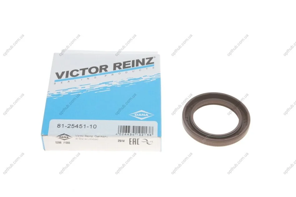 Сальник розподільного валу Citroen Berlingo 1.9D/Fiat Ducato 1.9-2.5D (35x50x7) REINZ (opt-om) VICTOR REINZ 81-25451-10 (фото 1)