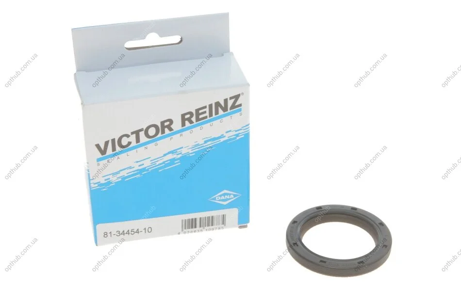 Сальник колінвалу (передній) Citroen C4/C5/Fiat Scudo 1.8/2.0 16V 01- (40x55x6.5) REINZ (opt-om) VICTOR REINZ 81-34454-10 (фото 1)