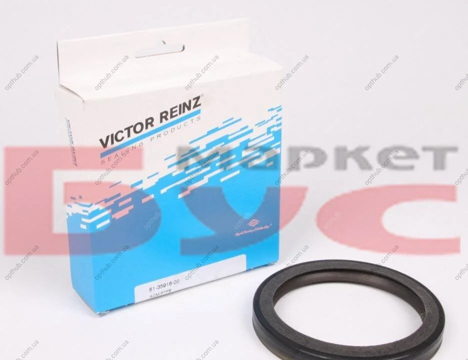Сальник гумометалевий OIL SEAL 85X105X12 VAG PTFE VICTOR REINZ 81-35916-00 (фото 1)