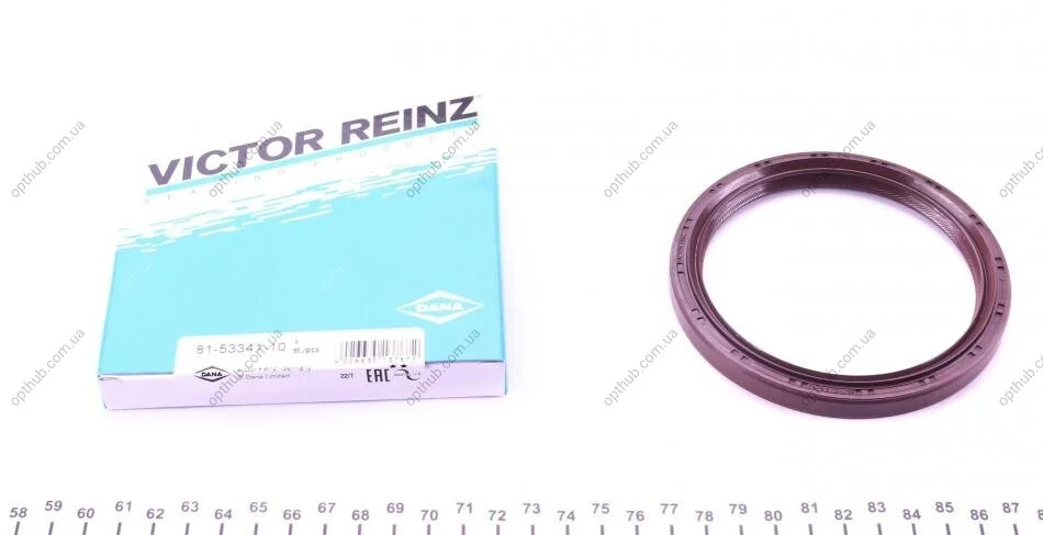 Сальник гумометалевий OIL SEAL 90X110X9.5/11 TOYOTA VICTOR REINZ 81-53341-10 (фото 1)