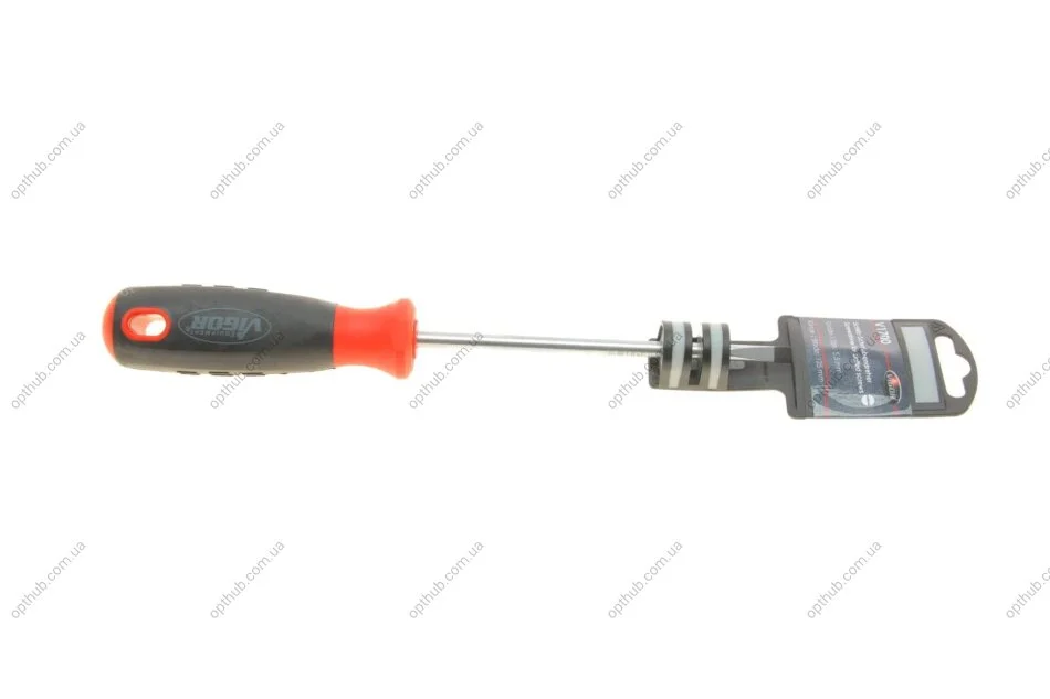 Отвертка плоская (231mm/1x5.5mm) (opt-om) VIGOR V1700 (фото 1)