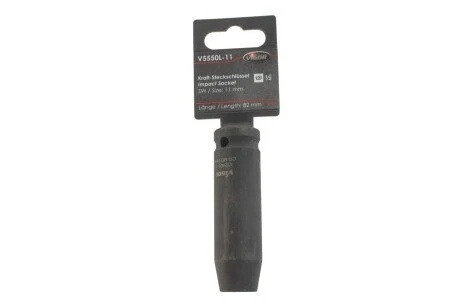Головка ударна HEX (1/2"", 11 mm) довга (opt-om) VIGOR V5550L-11