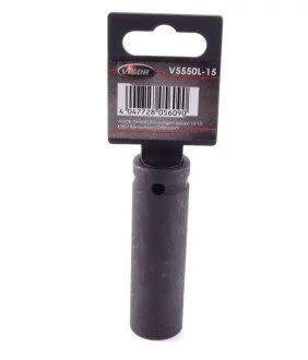 Головка ударна HEX (1/2"", 15 mm) довга (opt-om) VIGOR V5550L-15