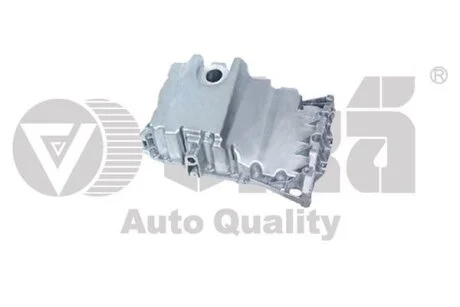 Піддон масляний з отвором для зливу олії (алюміній) Audi A4, A6 2.0 (05-) VIKA Vika 11031541301