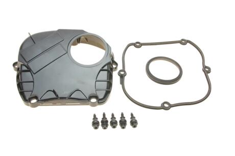 Кришка ременя ГРМ верхня з отвором (алюмінієва) з болтами Skoda Octavia (05-13)/VW Amarok, (10-),Golf (04-09),Passat (10-14),T5,T6 Vika 11031824001