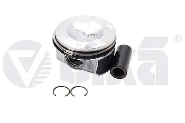 Поршень ДВС (0.25) (1шт + палец, стоп. кільца) Audi A4,A5,A6,A8,Q5/VW T5,Passat/Skoda Superb 2.0 (10-17) VIKA Vika 11071701601 (фото 1)