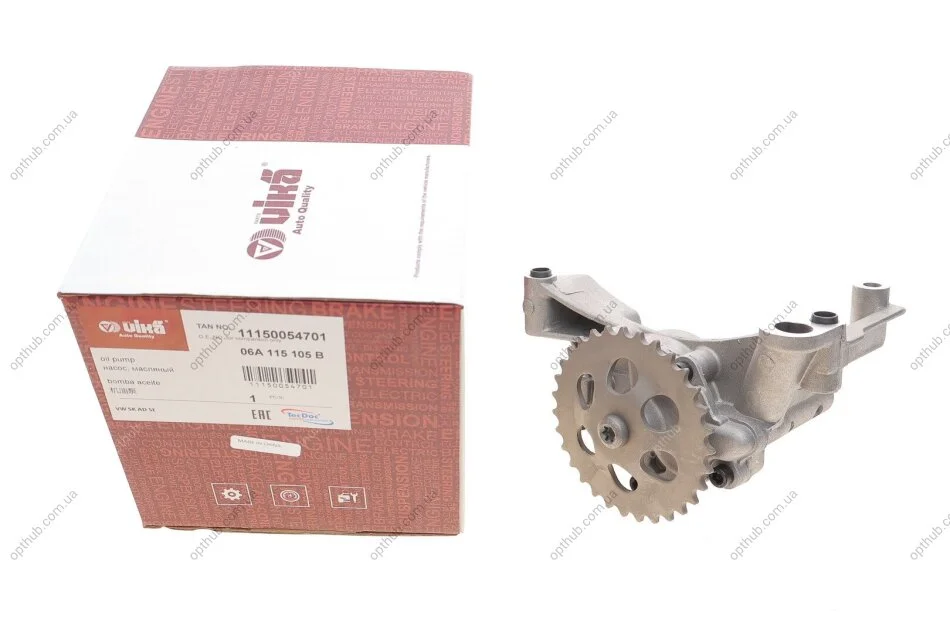 Насос масляний VW T5/Caddy II/III/Touran/Passat/Golf 1.6-2.0 94- VIKA UA63 Vika 11150054701 (фото 1)