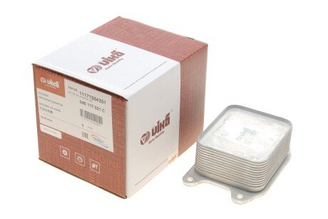 Радіатор масляний Skoda Fabia III/Octavia III/Superb III 1.0-1.4TSI/1.6 11- UA63 Vika 11171554301