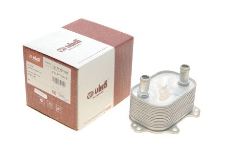 Радиатор масляный Audi A4/A5/A6/Q5 2.0D 12-(теплообменник) (opt-om) Vika 11171701101