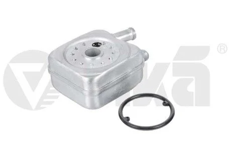 Радіатор масляний з прокладкою VW Crafter (06-),Golf (82-06),Jetta (82-92),Passat (82-00),Polo (95-02),Sharan (96-10) VIKA Vika 11171701701