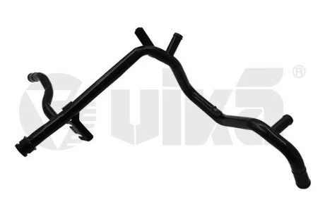 Патрубок охолоджуючої рідини Skoda Octavia (97-11) / VW Golf (96-03)/Audi A3 (97-03)/Seat Leon (00-06),Toledo (99-04) VIKA Vika 11210141801