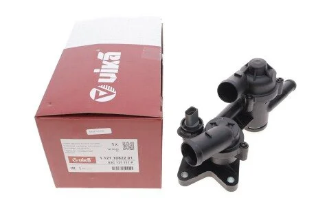 Термостат з корпусом Skoda Fabia (11-15)/VW Golf (06-)16, Jetta (06-), Passat (11-15), Polo (10-14), Tiguan (08-) VIKA Vika 11211082201