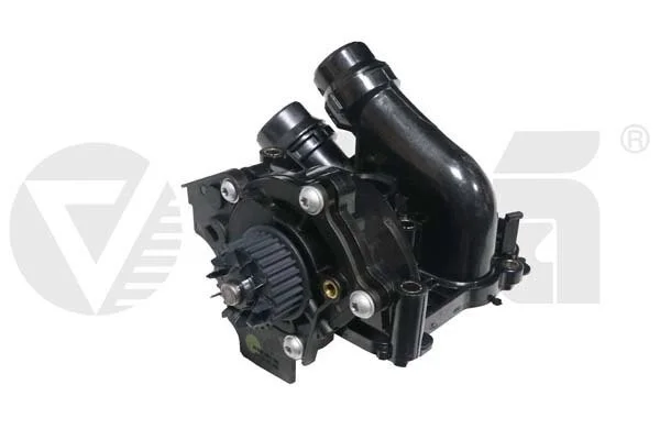 Насос водяний з термостатом Skoda Octavia (09-13)/VW Golf (07-14), Jetta (06-14), Passat (09-11), Tiguan (08-11) / Seat Leon (06-10) VIKA Vika 11211504401 (фото 1)