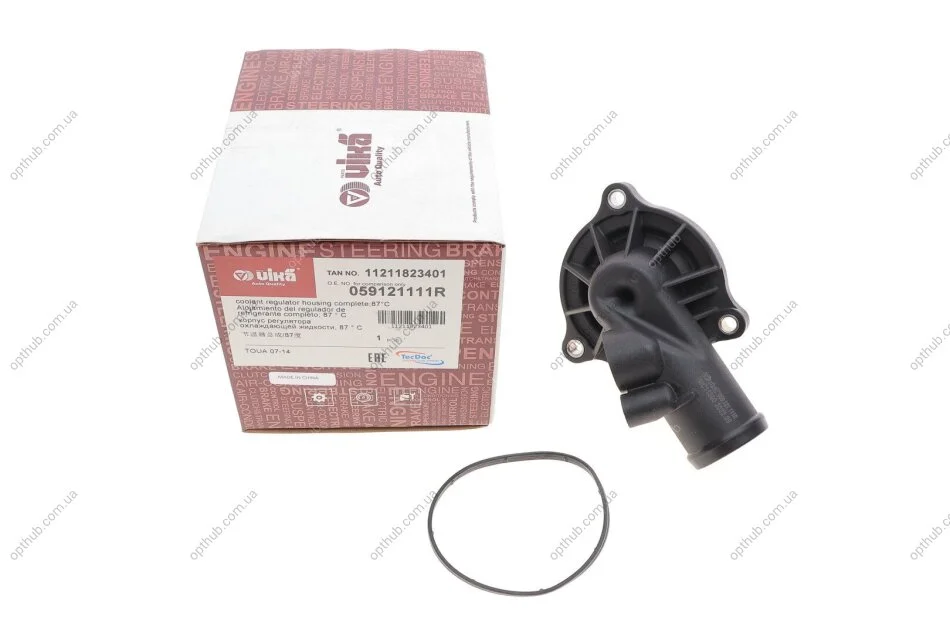 Термостат з корпусом VW Touareg (07-14)/Audi A4 (08-12), Q7 (07-15) VIKA Vika 11211823401 (фото 1)