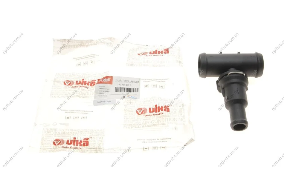 Фланець системи охолодження VW Beetle, Golf, Jetta 2.0TSI (09-16) VIKA Vika 11211855901 (фото 1)
