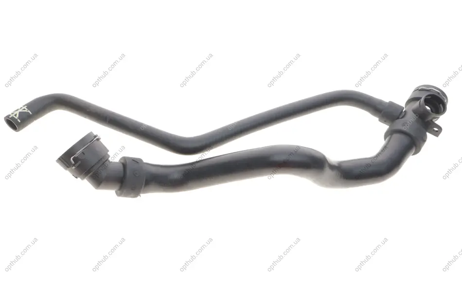 Патрубок радіатора охолодження Audi A4/A6/VW Passat 1.6-2.0 TDI 94-08 VIKA Vika 11211871401 (фото 1)