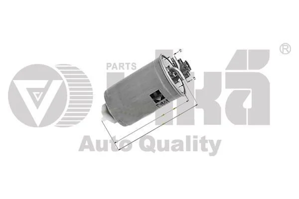 Фільтр паливний (дизель) Skoda Felicia (95-01)/VW Caddy (96-03),Polo (96-00)/Seat Ibiza (93-99) VIKA Vika 11270042801 (фото 1)